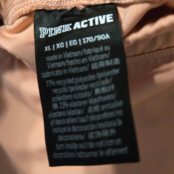 Joggers/Lounge Pants PINK Active Victoria's Secret XL Blush Pink Athletic - Picture 7 of 8